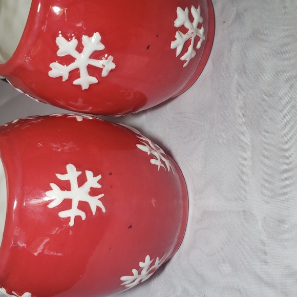 Vintage  Snowman Mugs Set Pal  Collectible Ceramic Cups In Box - Picture 11 of 13
